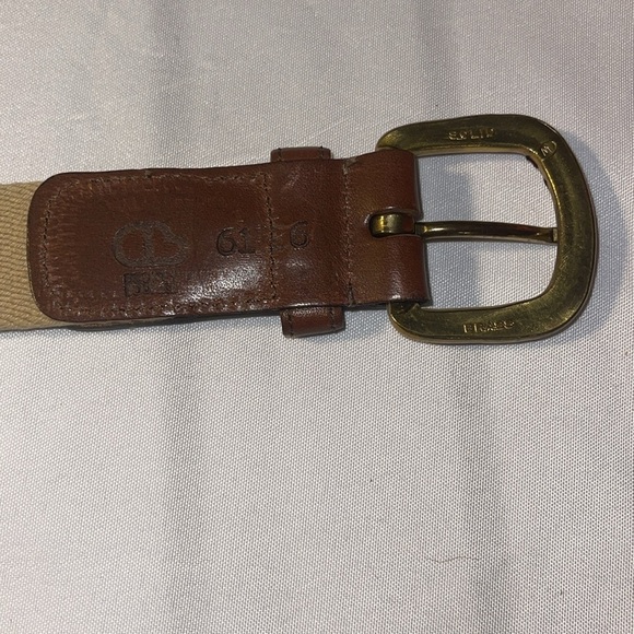 Vintage Dooney & Bourke Men's Brown and Tan Belt XS GUC - Picture 4 of 7